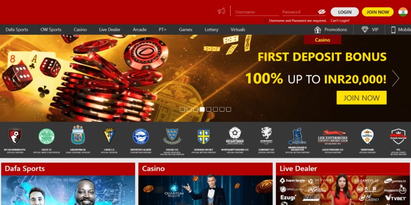 Dafabet luôn là sự lựa chọn hàng đầu của bet thủ